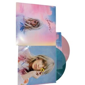 Taylor Swift Vinyl Set - Pink and Blue